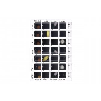 Pill organizer - week