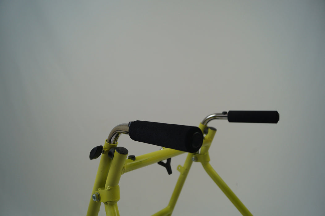 Walking frame with two wheels for children