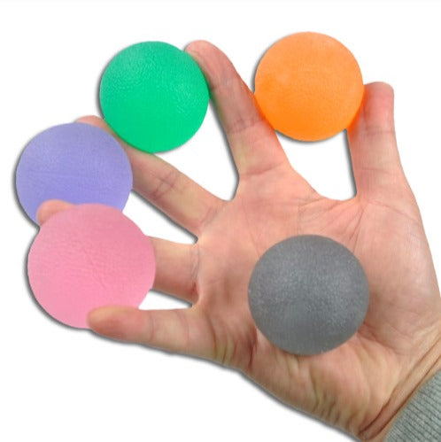 Hand exercise ball set - 5 balls