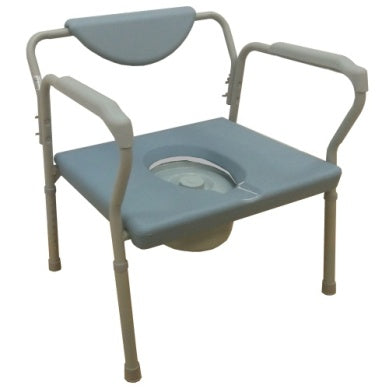 Bariatric toilet chair (without wheels)