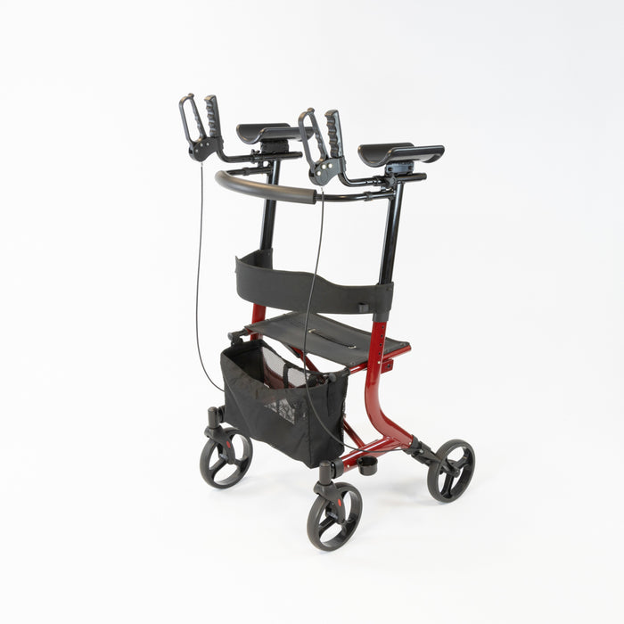 Rollator with forearm supports