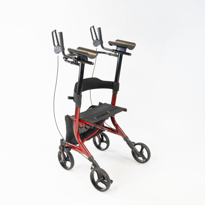 Rollator with forearm supports