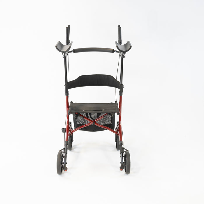 Rollator with forearm supports
