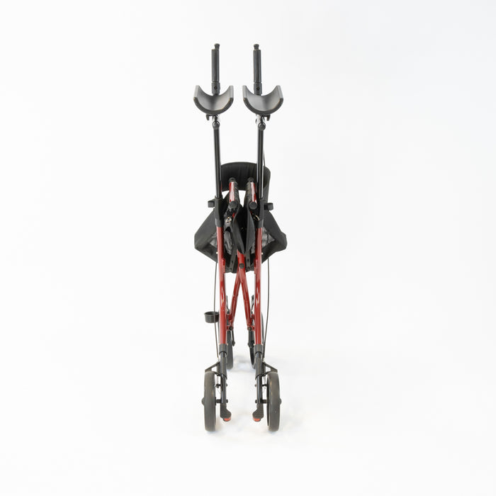 Rollator with forearm supports