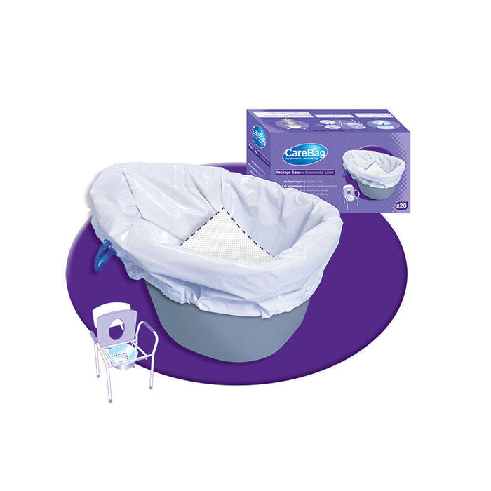 Disposable bags for toilet bowl tanks 20 pcs.