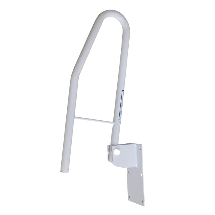 Nolaižams atbalsta rokturis tualetē