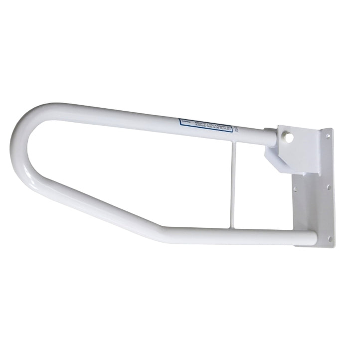 Nolaižams atbalsta rokturis tualetē