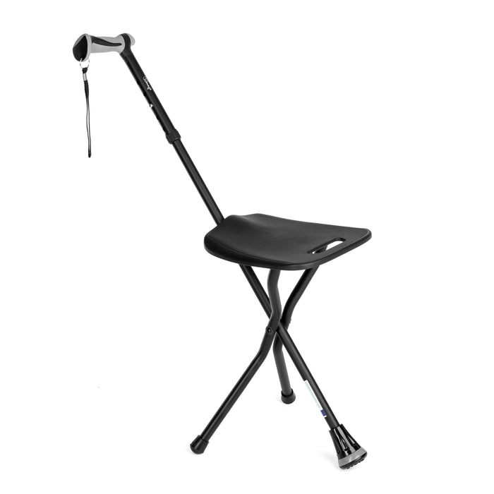 Alumīnija spieķis ar izlaižamu sēdvirsmu (SeatTim)