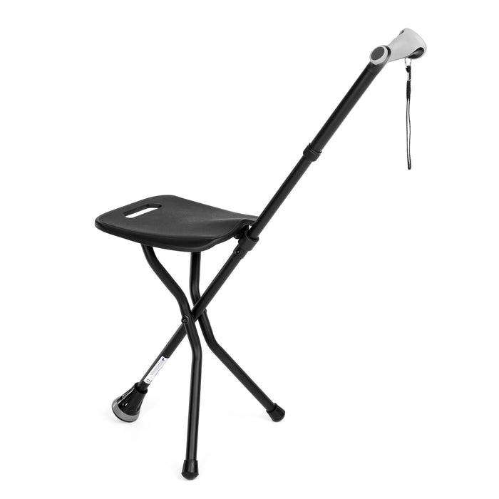 Alumīnija spieķis ar izlaižamu sēdvirsmu (SeatTim)