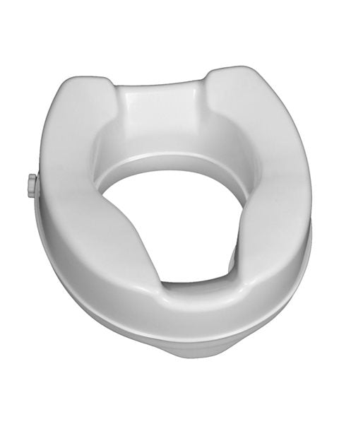 Raised toilet seat